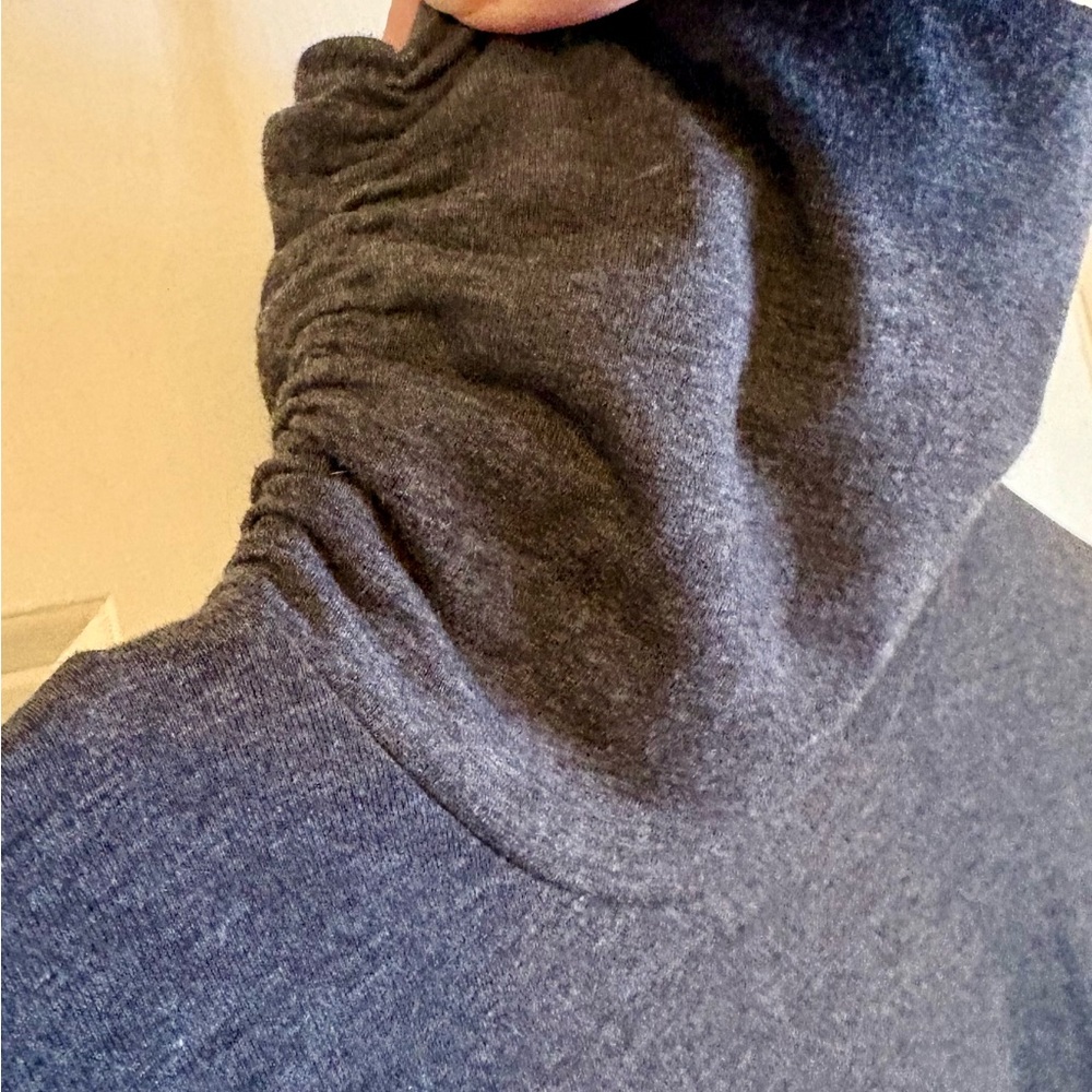 Coldwater Creek Dark Gray Turtleneck Top - Picture 2 of 7